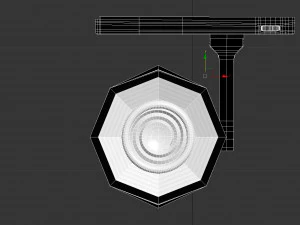 lamp arkoslight six l low-poly 3D Model