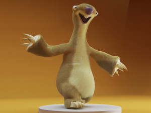 sid ice age 3D Model