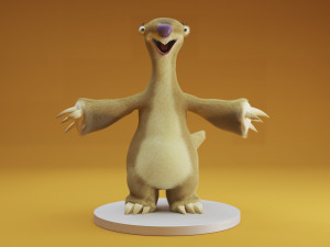 sid ice age 3D Model