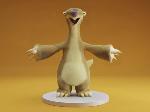 sid ice age 3D Model