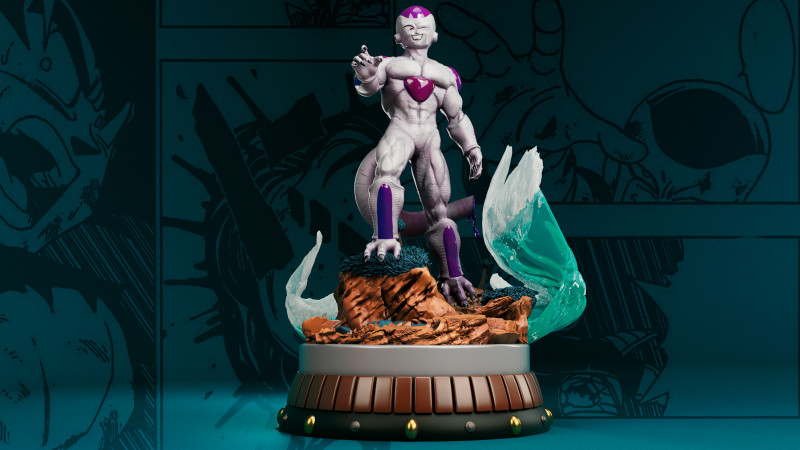 Freezer namek 3D Print Model .c4d .max .obj .3ds .fbx .stl .blend 