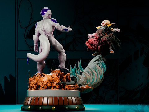 Freezer - krillin namek 3D Принт Модель