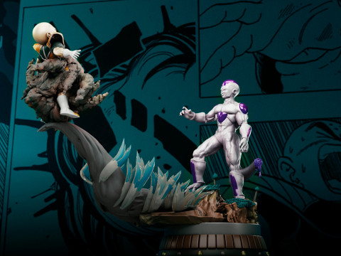 Freezer - krillin namek 3D Принт Модель