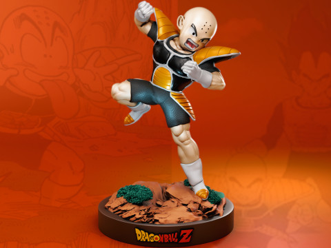 Krillin 3Dプリントモデル