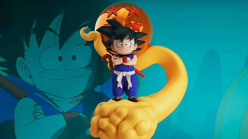 KID GOKU 3Dプリントモデル .c4d .max .obj .3ds .fbx .stl .blend 