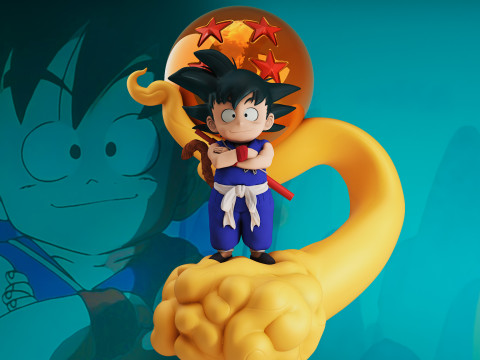 KID GOKU 3Dプリントモデル