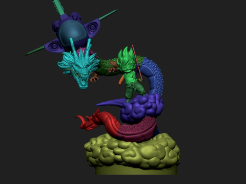 DRAGON BALL KID GOKU Model do druku 3D