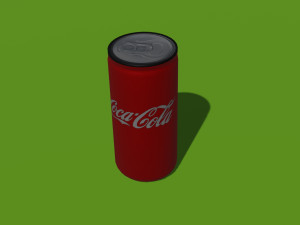 3d coca cola model 3D Model