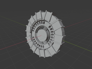 arc reactor 3D Модель
