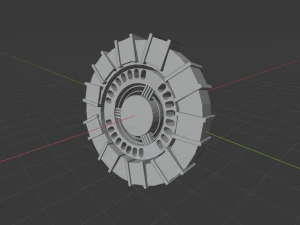 arc reactor 3D Model