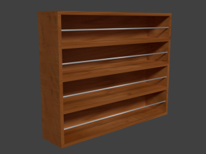 bookcase 3D Model
