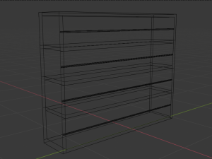 bookcase 3D Model