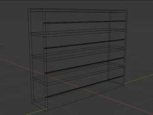 bookcase 3D Model