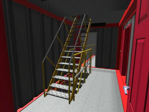 flash over simulator 3D Model