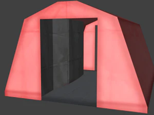 hazmat tent 3D Model