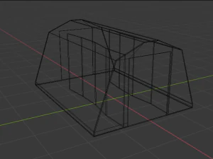 hazmat tent 3D Model