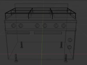 kitchen oven 3D Model