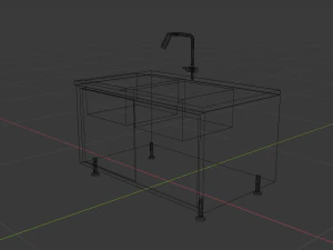 kitchen sink 3D Model