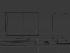 pc set Model 3D