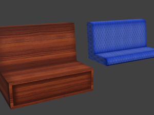 settee 3D Model