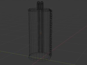 silo Modelo 3D