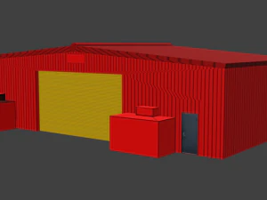 jbpm piccolo magazzino Modello 3D