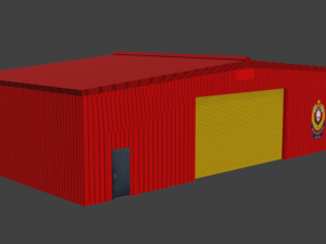 jbpm small warehouse 3D Model