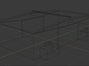 jbpm small warehouse 3D Model