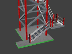 bomba watch tower 3D Model