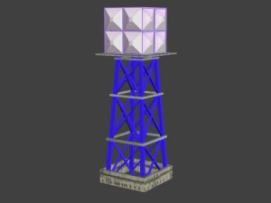 water tower 3D Model