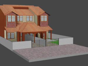casa Modello 3D