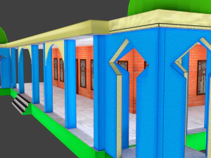 モスク 3Dモデル