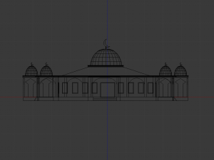 mosque Model 3D