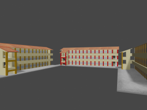 school building 3D Model