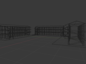 school building 3D Model