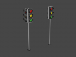 traffic light 3D Model