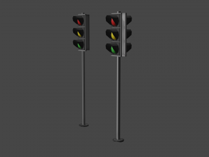 traffic light Modèle 3D