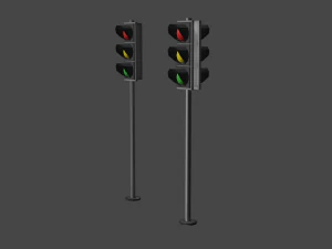 traffic light 3D Model