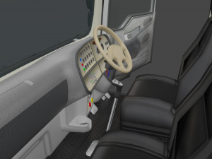 truck - semi truck 3D मॉडल