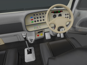 truck - semi truck 3D मॉडल