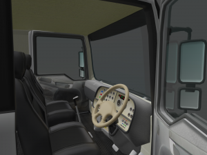 truck - semi truck 3D मॉडल
