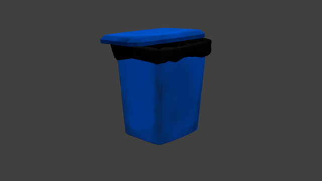 trash can 3D 模型 .c4d .max .obj .3ds .fbx .stl .blend 
