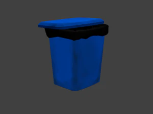 bidone della spazzatura Modello 3D