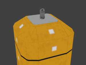 modular buoy - modular pennant buoy Model 3D