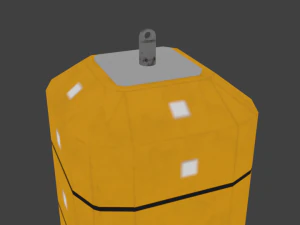 modular buoy - modular pennant buoy 3D Model