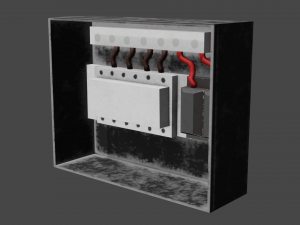 junction box - electrical 3D Модель