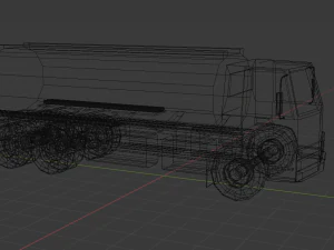 tanker truck 3D Model