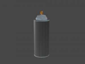 aerosol can - spray can 3D Model