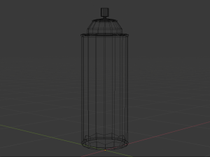 aerosol can - spray can 3D Model