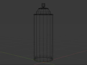 aerosol can - spray can 3D Model